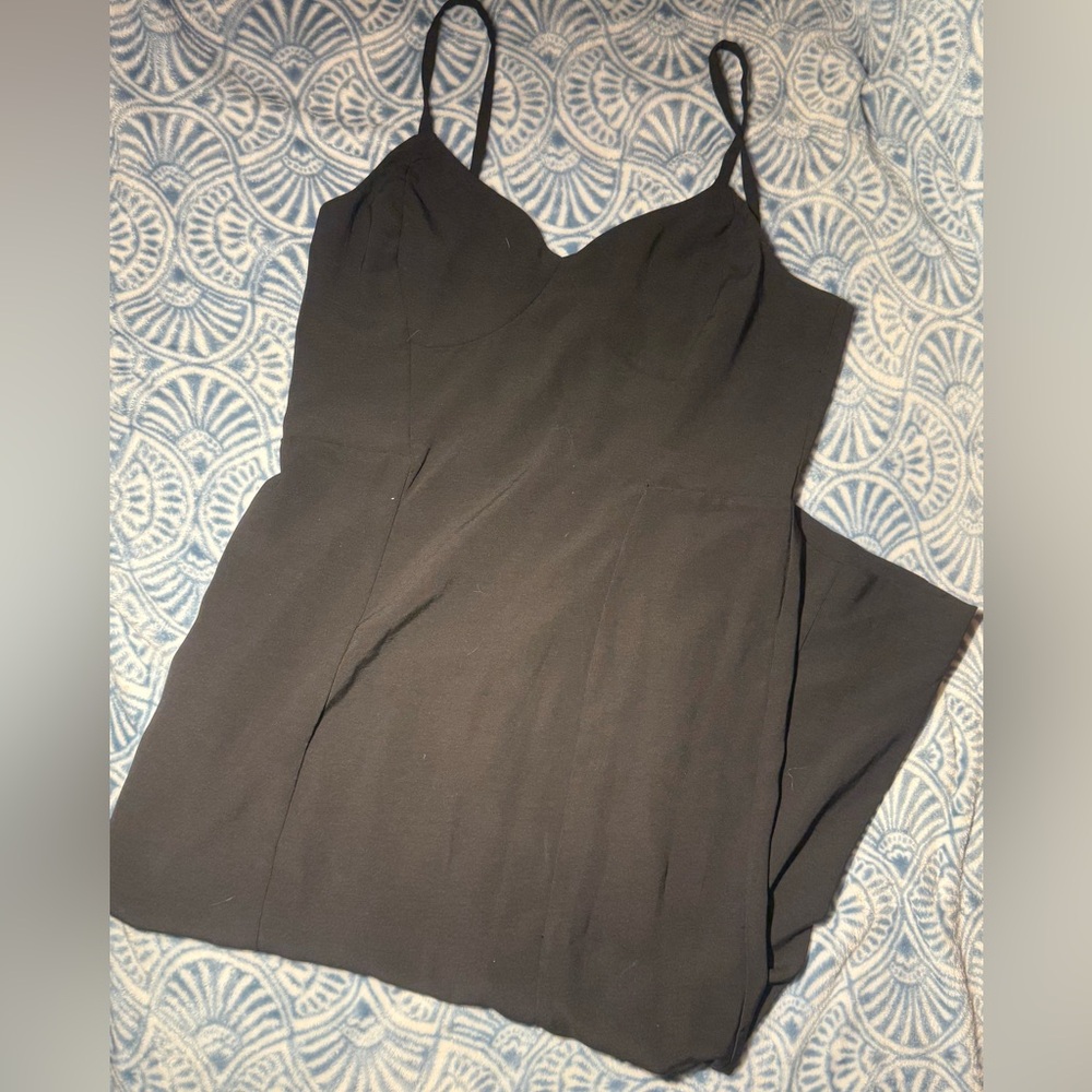 LOFT Classic Black Dress-4